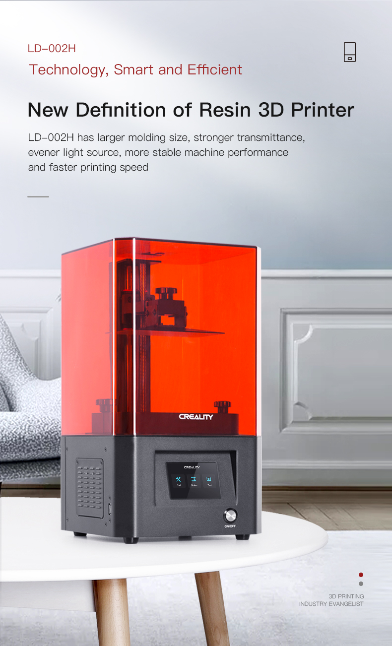 Creality LD-002H Mono LCD Resin 3D Printer